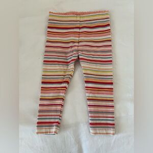 Tea Collection Baby Stripe Leggings Size 3-6 Months